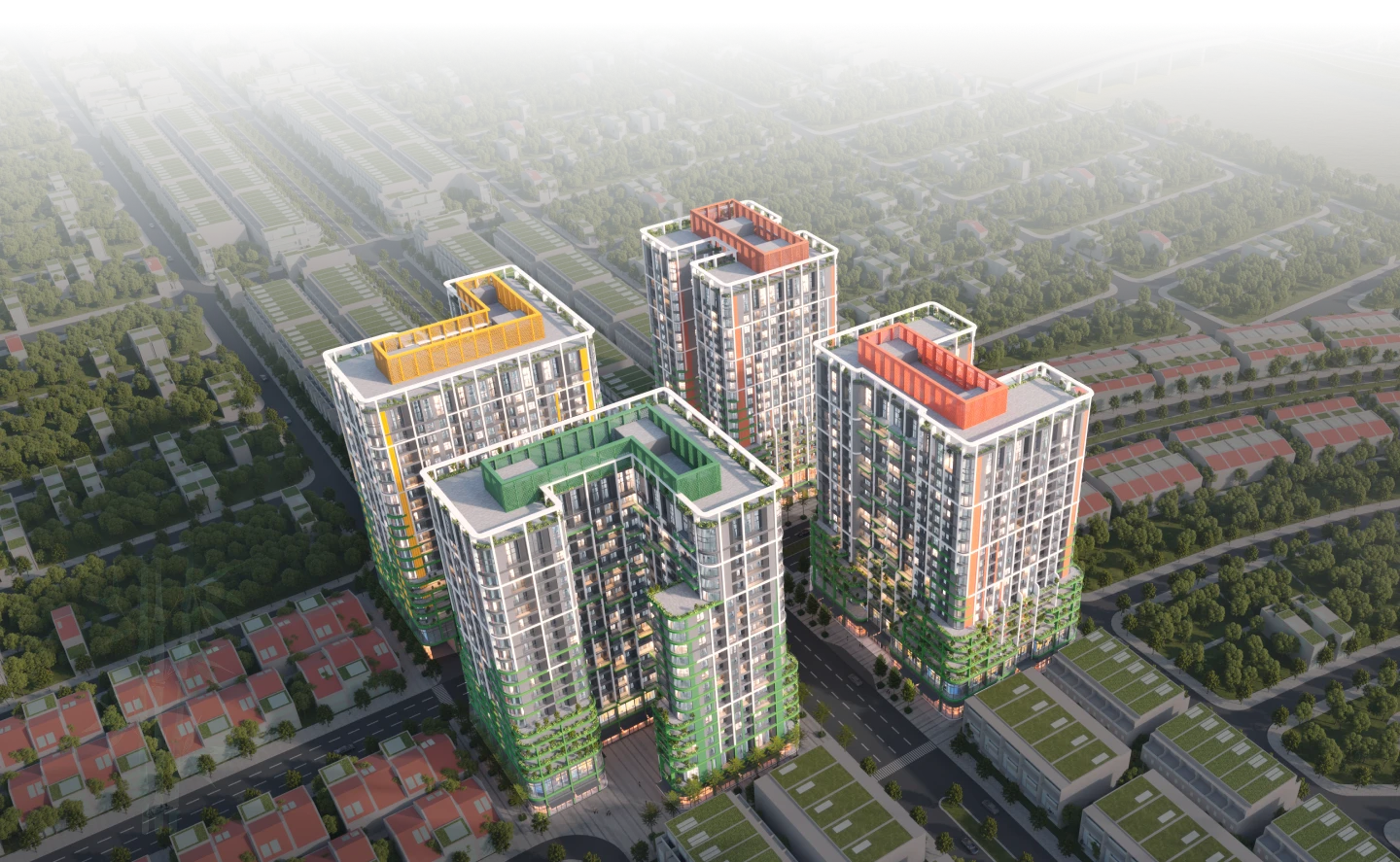 Kiến trúc biểu tượng tứ bình